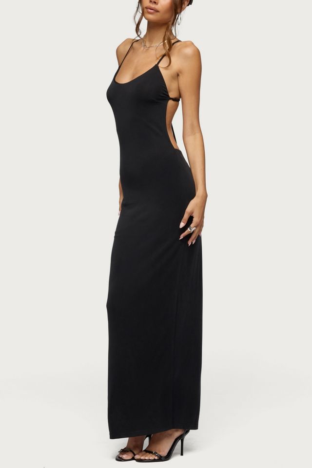 Edikted Zhuri Ring Backless Maxi Dress #4