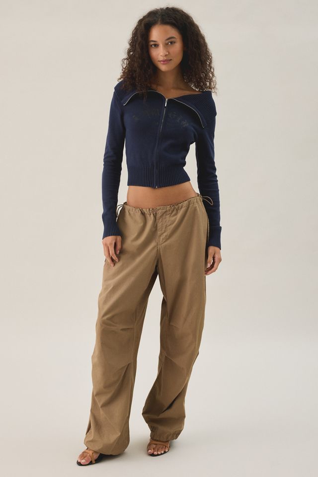 I.AM.GIA. Zion Foldover Off-The-Shoulder Zip-Up Sweater #2