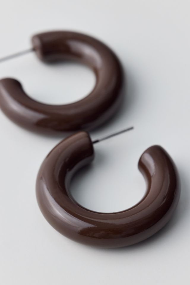 Boucles d'oreilles Jill Icon à anneaux épais #1