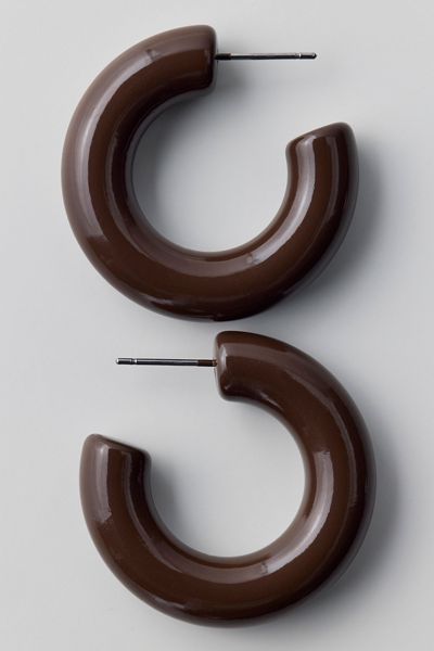 Jill Icon Chunky Hoop Earrings