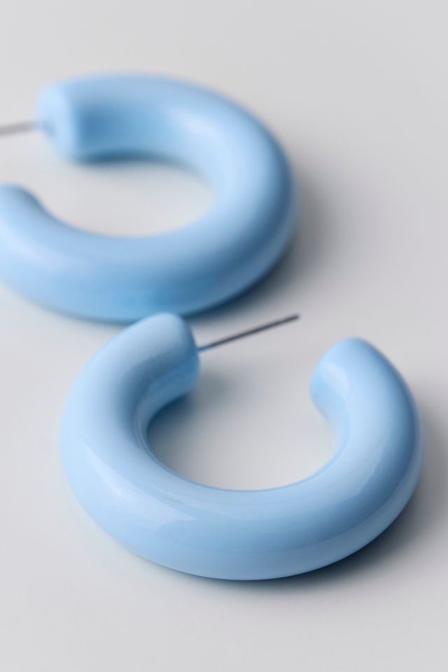 Jill Icon Chunky Hoop Earrings #1