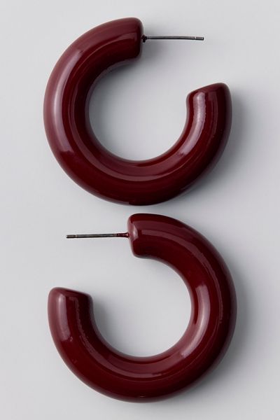 Jill Icon Chunky Hoop Earrings