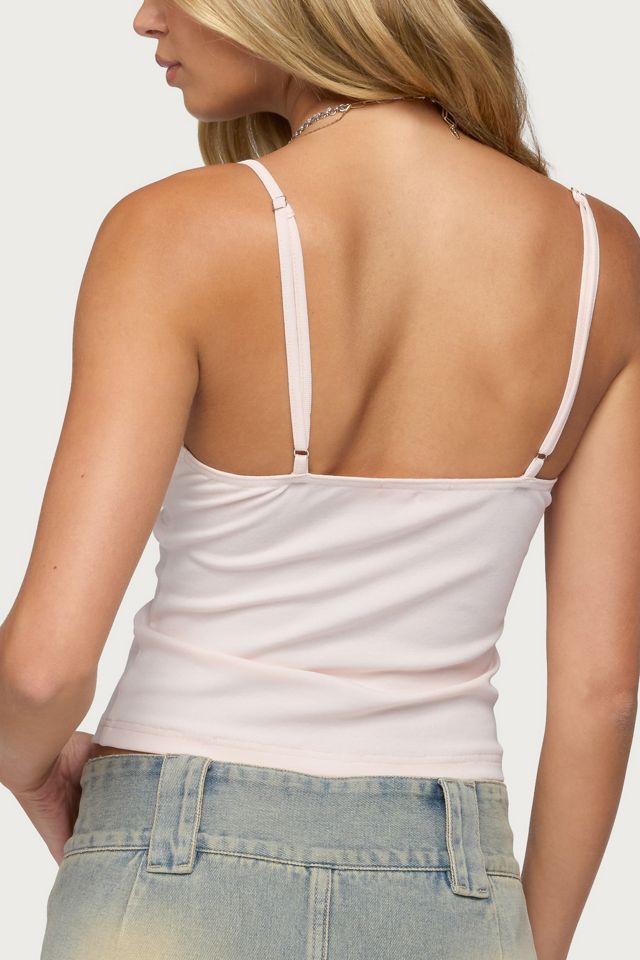 Edikted Arwen Lacey Beaded Tank Top #4