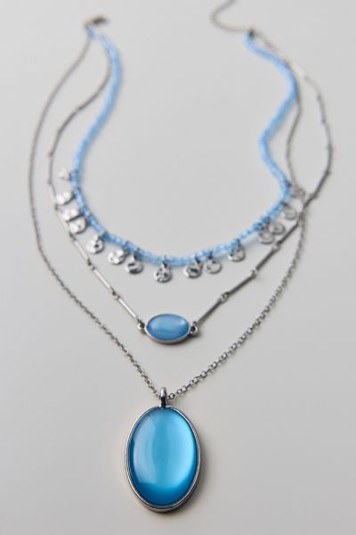 Tiger's Eye Coin Layered Necklace