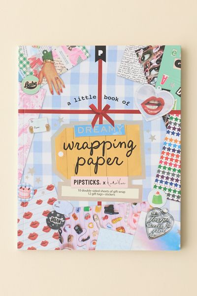 PIPSTICKS X Haricot Vert Dreamy Wrapping Paper Book