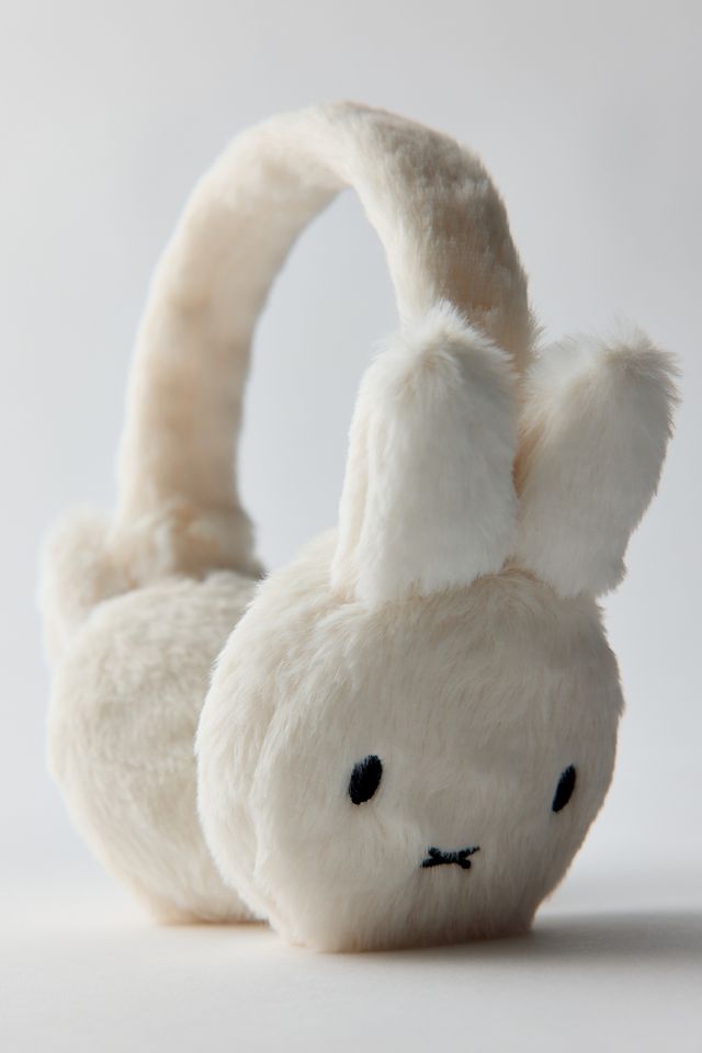 Miffy Fuzzy Embroidered Earmuffs #1