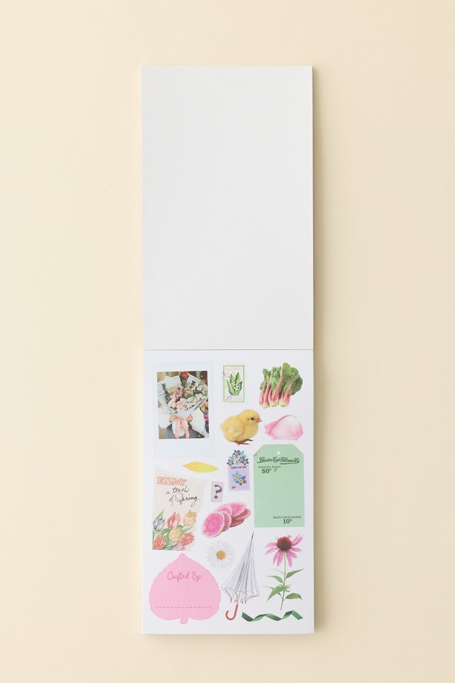 PIPSTICKS X Haricot Vert In The Garden Junk Journal Sticker Book #1