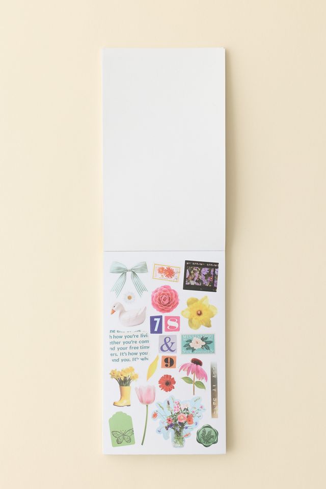 PIPSTICKS X Haricot Vert In The Garden Junk Journal Sticker Book #2
