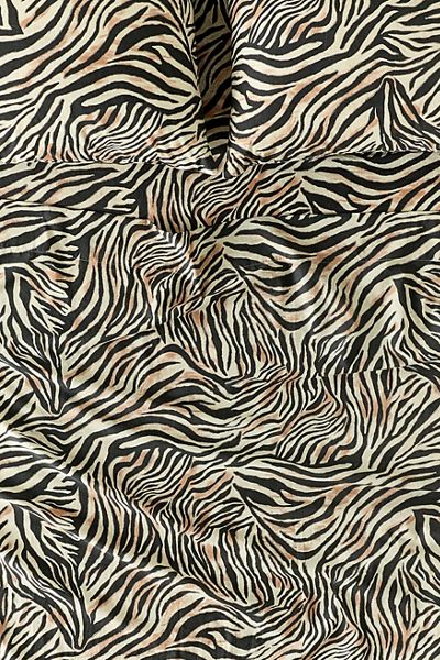 Ensemble de draps imprimé à rayures tigre