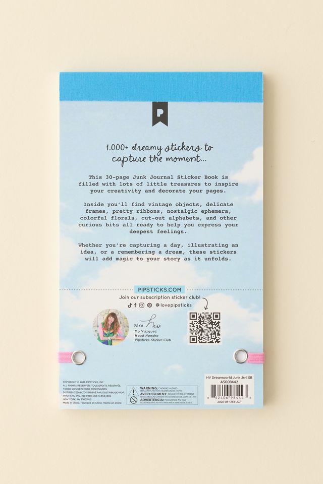 PIPSTICKS X Haricot Vert Dreamworld Journal Sticker Book #5