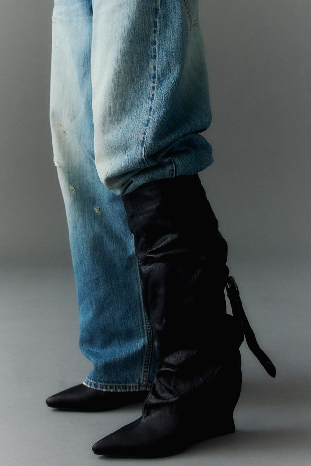 Azalea Wang Fervor Wedge Boots #1