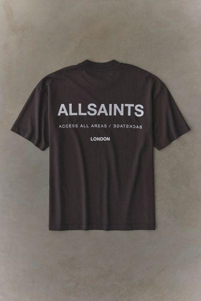 AllSaints Backstage Graphic Oversized Fit Tee