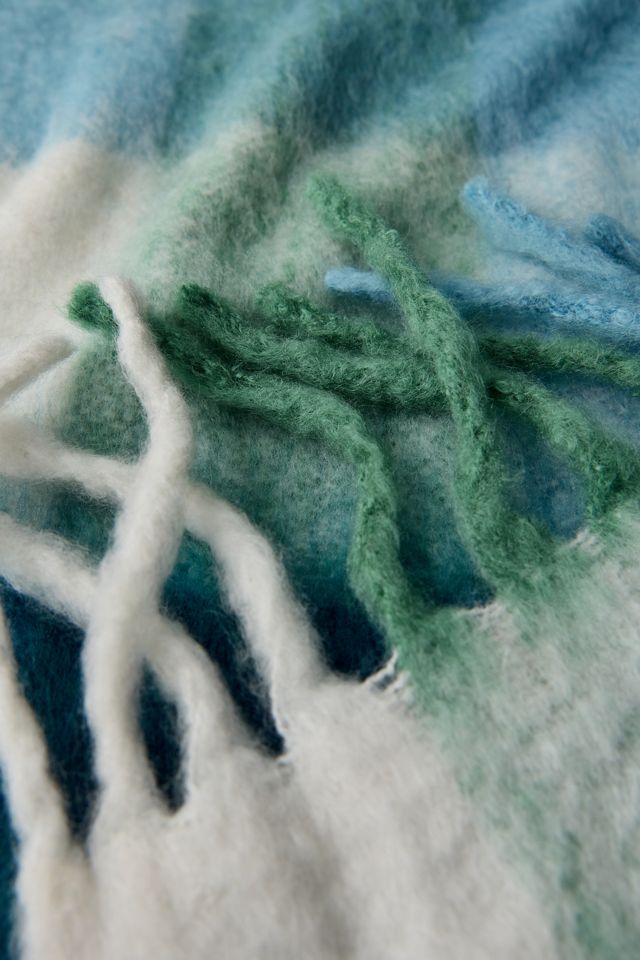Check Pattern Blanket Scarf #2