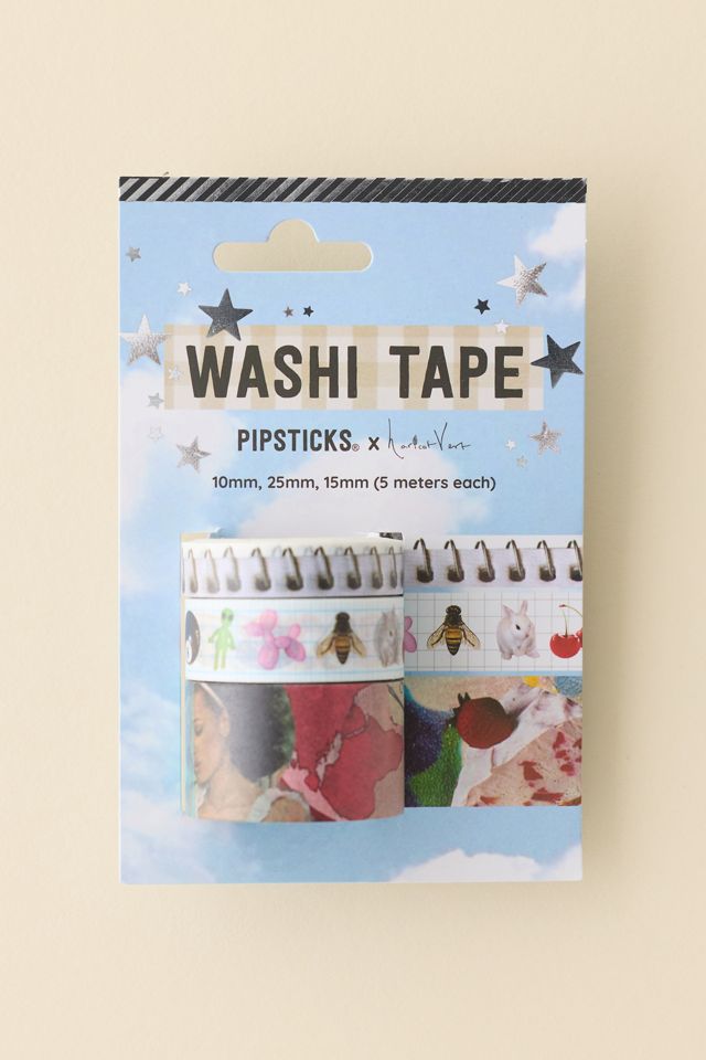 PIPSTICKS X Haricot Vert Washi Tape Set #2