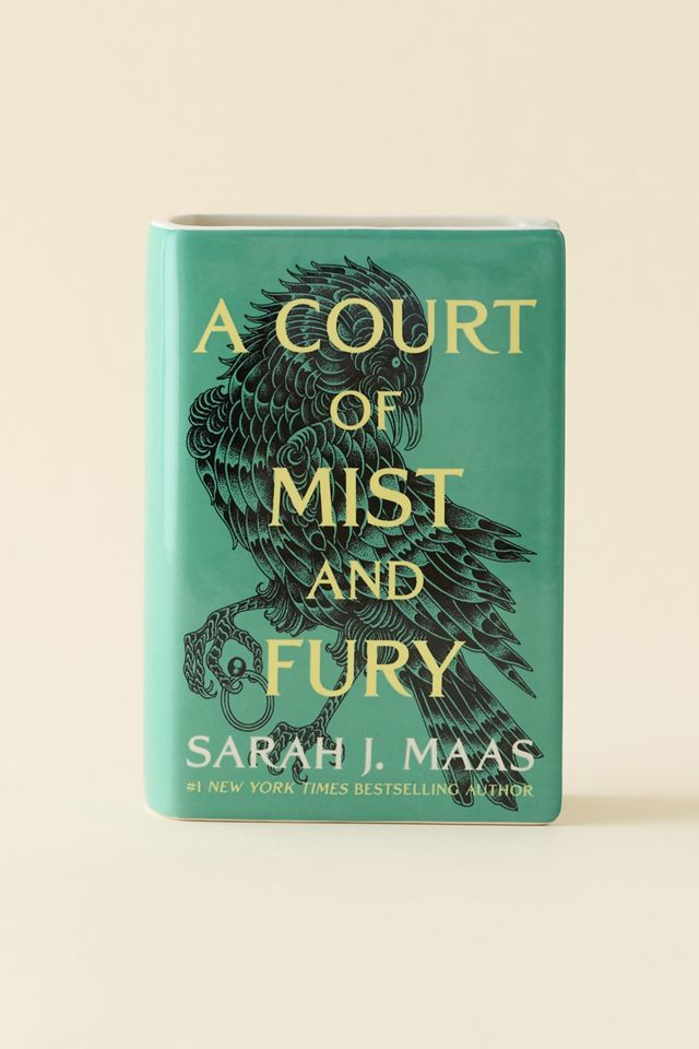 Sarah J. Maas A Court Of Mist And Fury Ceramic Book Vase #1