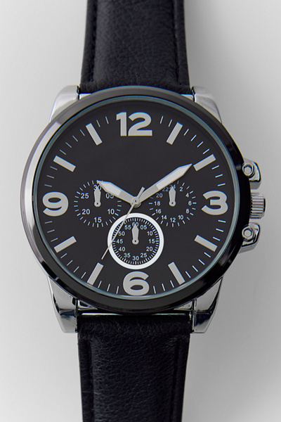 Marlin Leather Chronograph Watch