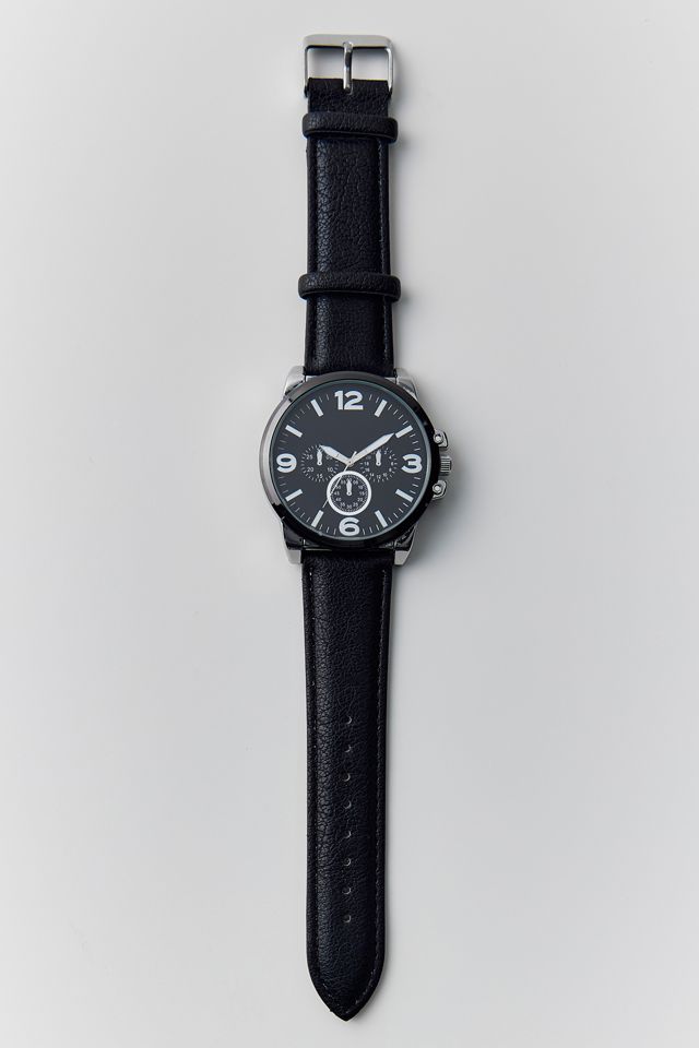Marlin Leather Chronograph Watch #1