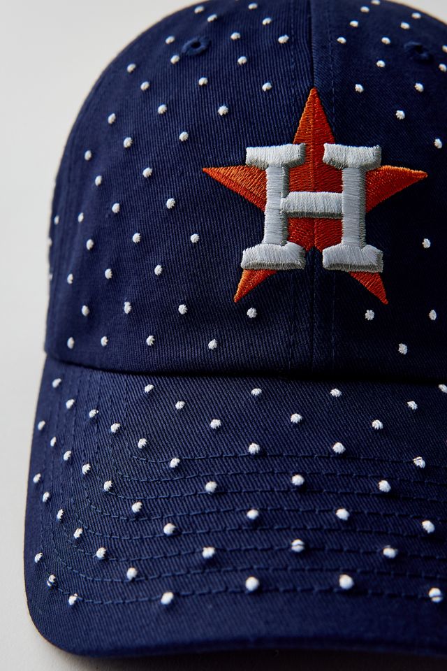 Mitchell & Ness MLB Houston Astros Polka Dot Dad Hat #2