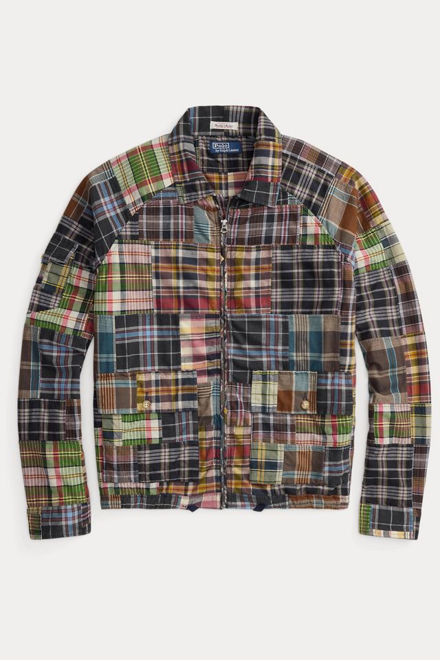 Polo Ralph Lauren Original Label Madras Patchwork Overshirt #3