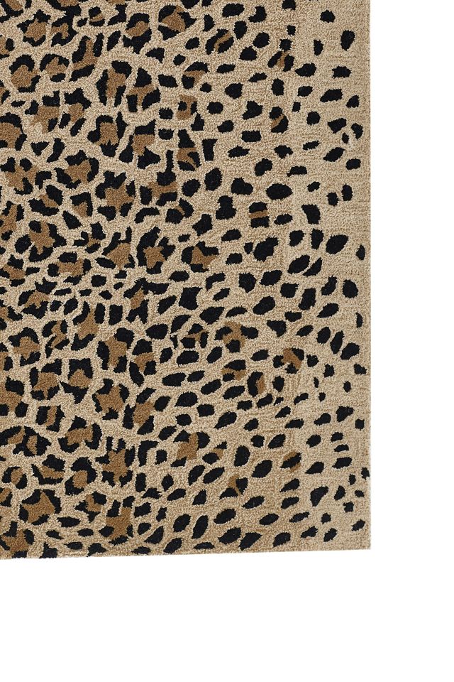 Ramona Leopard Wool Tufted Rug #1