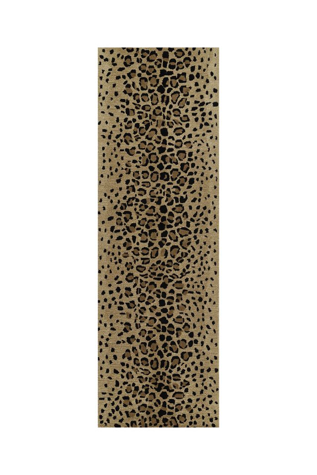 Ramona Leopard Wool Tufted Rug #2