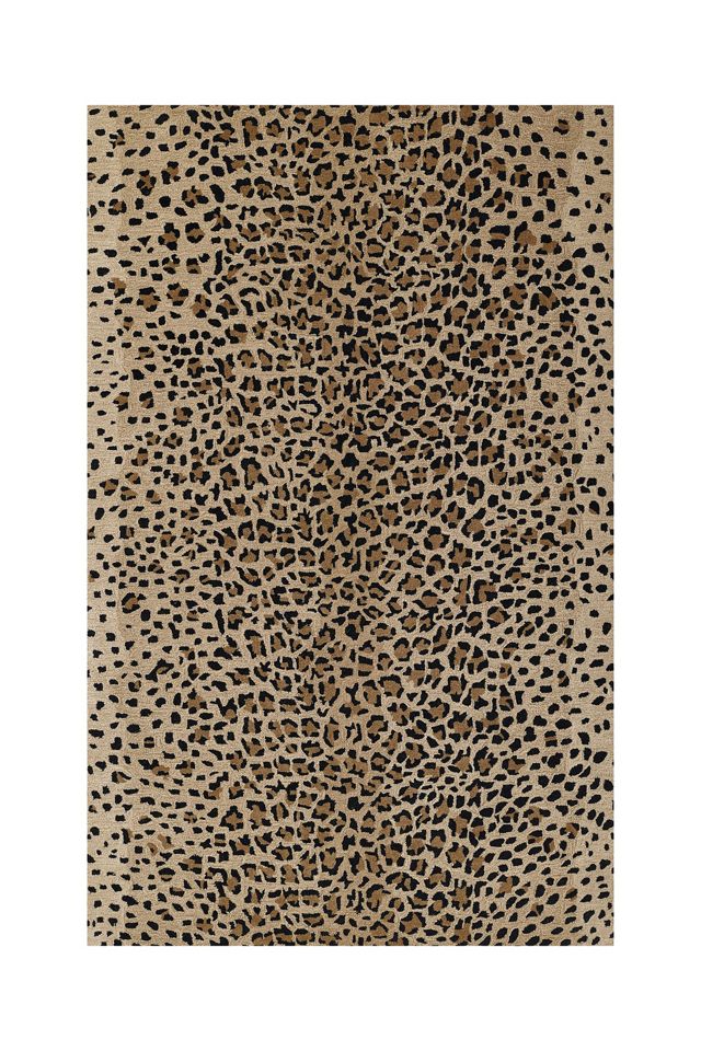 Ramona Leopard Wool Tufted Rug #3