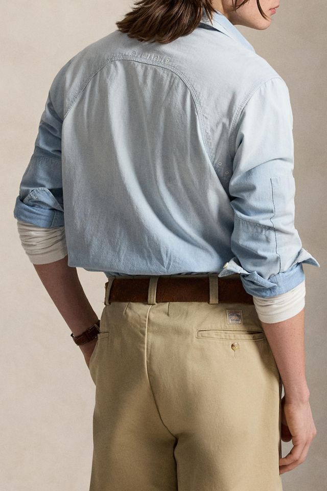 Polo Ralph Lauren Classic Fit Chambray Long Sleeve Shirt #1