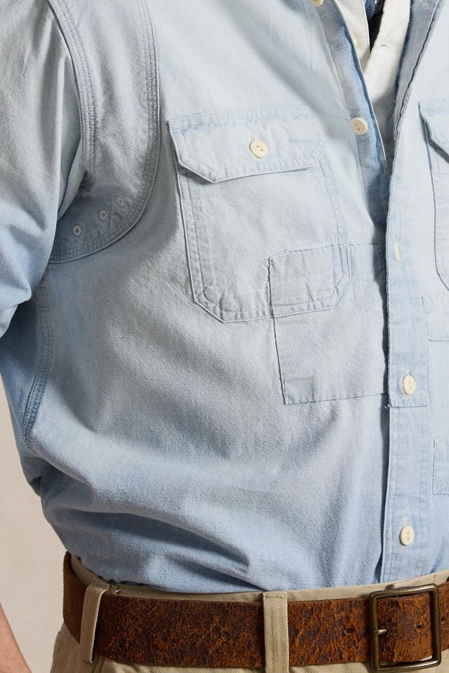 Polo Ralph Lauren Classic Fit Chambray Long Sleeve Shirt #2