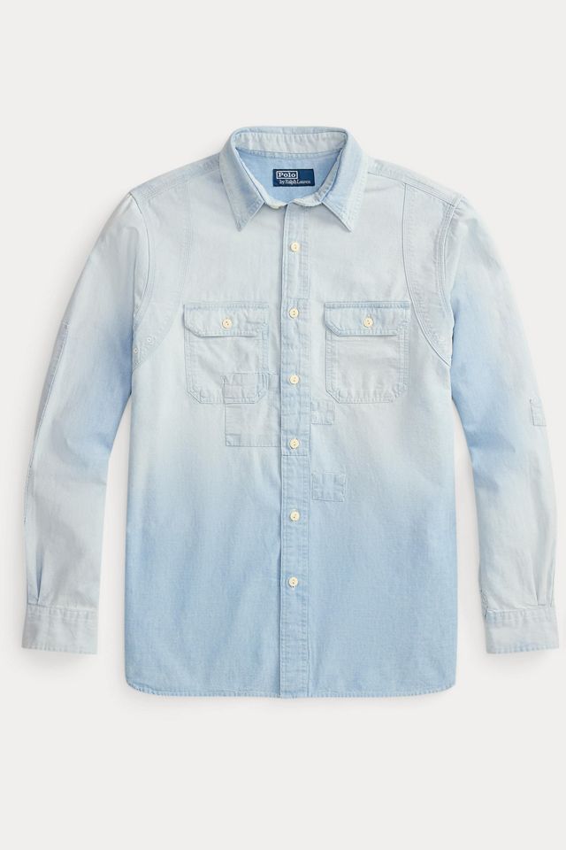 Polo Ralph Lauren Classic Fit Chambray Long Sleeve Shirt #3