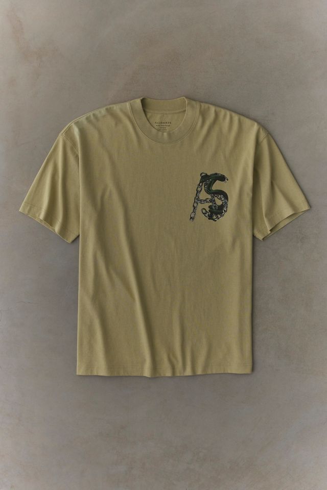 AllSaints Linx Graphic Oversized Fit Tee #1