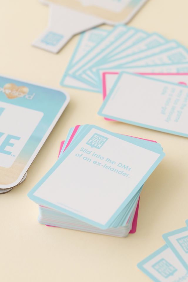 Never Have I Ever Love Island Adult Party Game #1