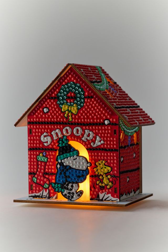 Diamond Art Club X Peanuts Snoopy Gem House Diamond Painting Kit #1