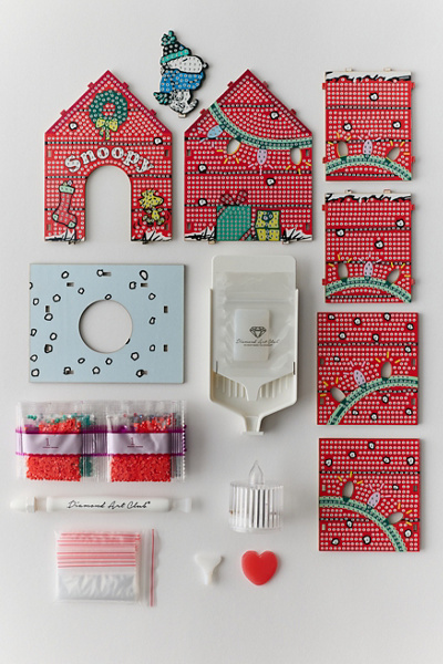 Diamond Art Club X Peanuts Snoopy Gem House Diamond Painting Kit