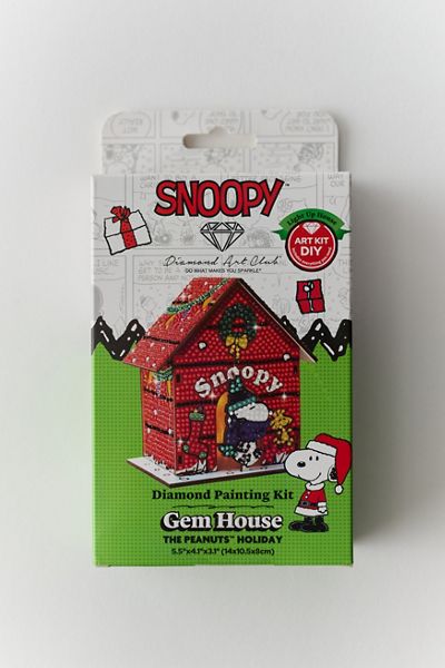 Diamond Art Club X Peanuts Snoopy Gem House Diamond Painting Kit