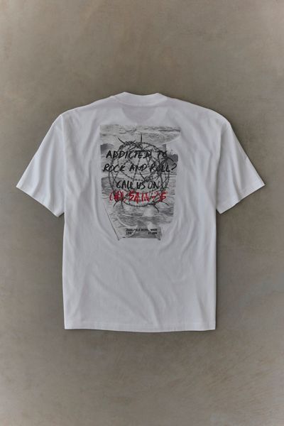 AllSaints Caller Graphic Oversized Tee
