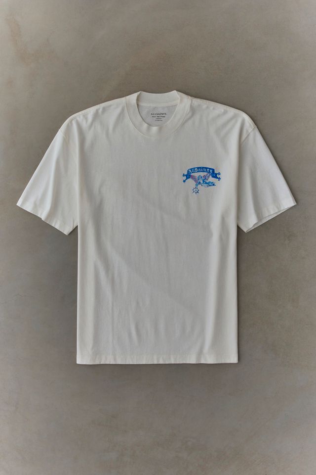 AllSaints Cray Graphic Oversized Fit Tee #1