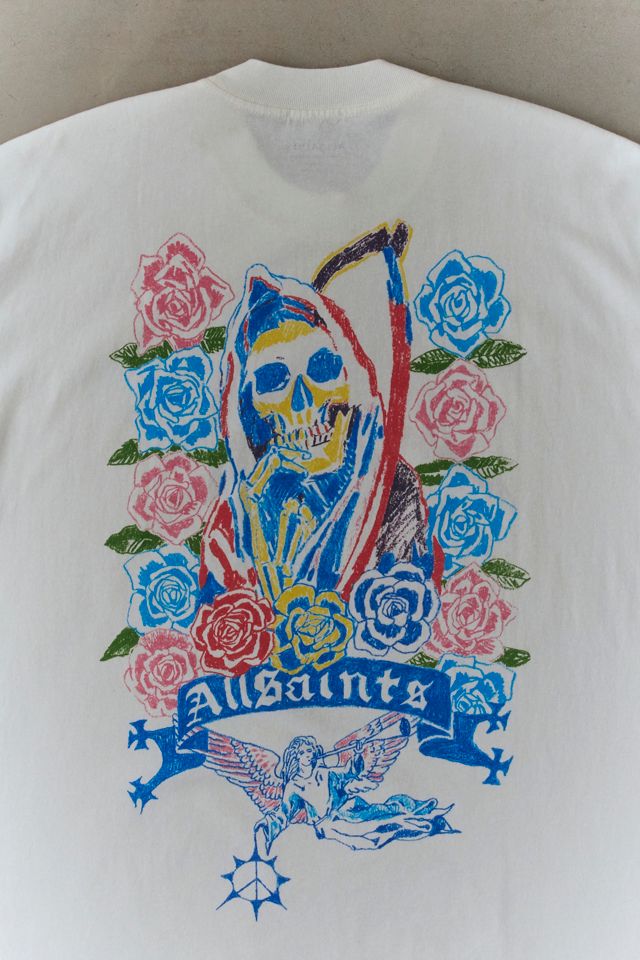 AllSaints Cray Graphic Oversized Fit Tee #2