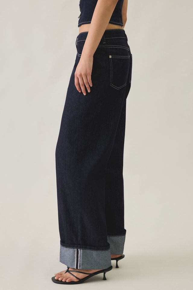 Tiger Mist Tilda Cuffed Low-Rise Wide Leg Jeans #3