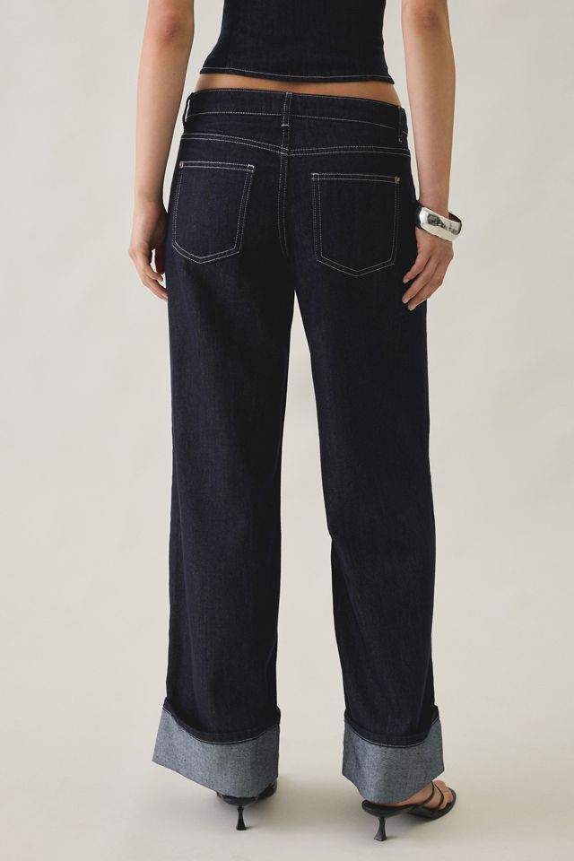 Tiger Mist Tilda Cuffed Low-Rise Wide Leg Jeans #4