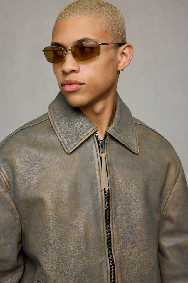 AllSaints Garrison Leather Jacket #2