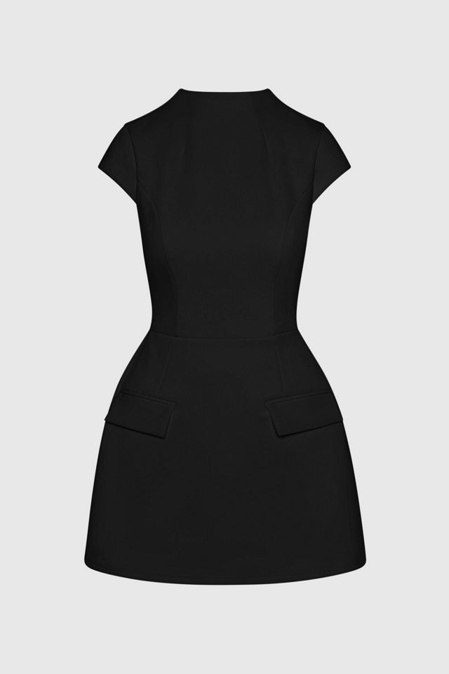 LEAU Cote Cap Sleeve Pocket Mini Dress #4