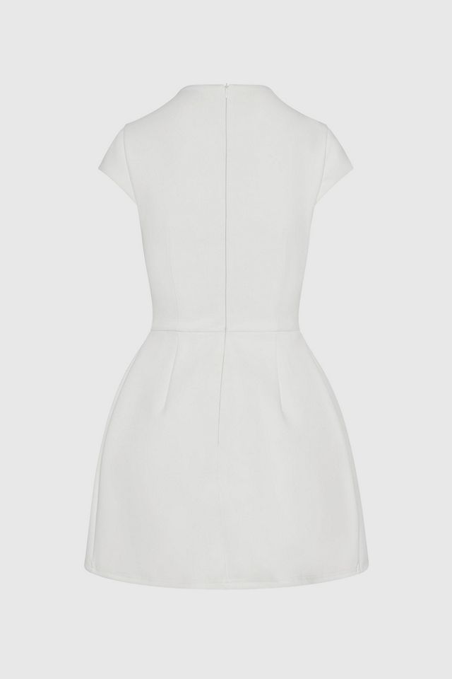 LEAU Cote Cap Sleeve Pocket Mini Dress #4