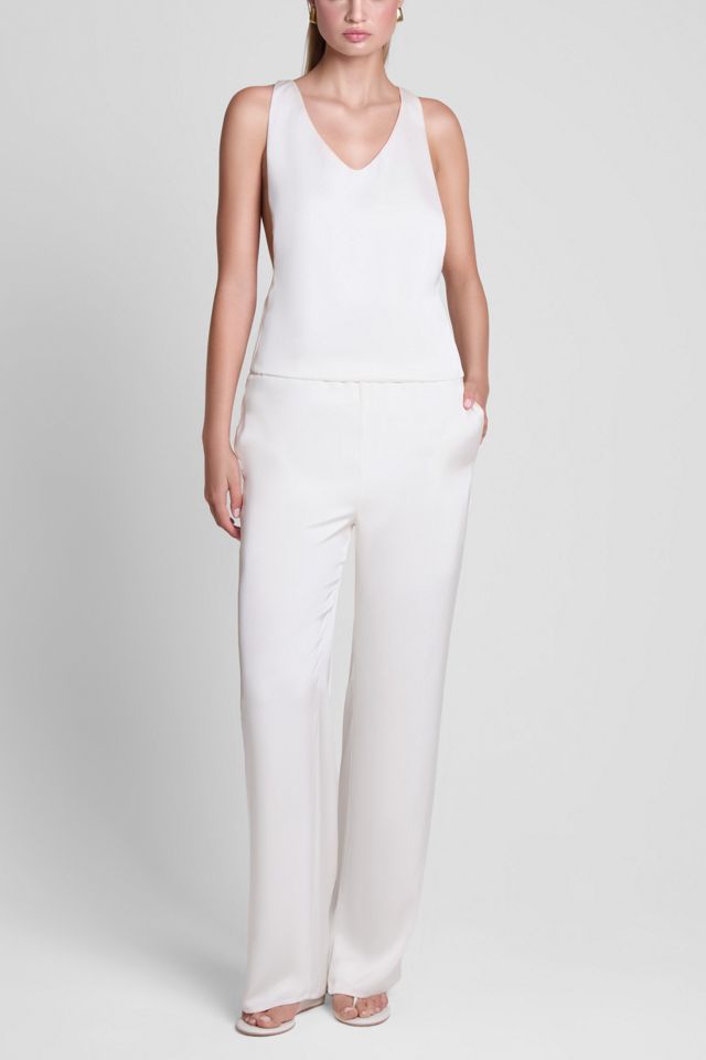 LEAU Soho Satin Straight Leg Pants #2