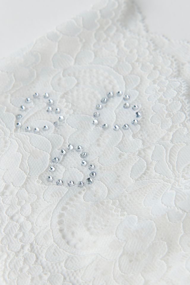 Julie Gem Soft Lace Headband #1
