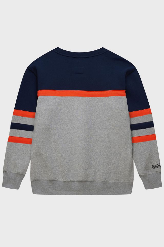 Chandail molletonné à col rond Head Coach NBA des New York Knicks Mitchell & Ness #1
