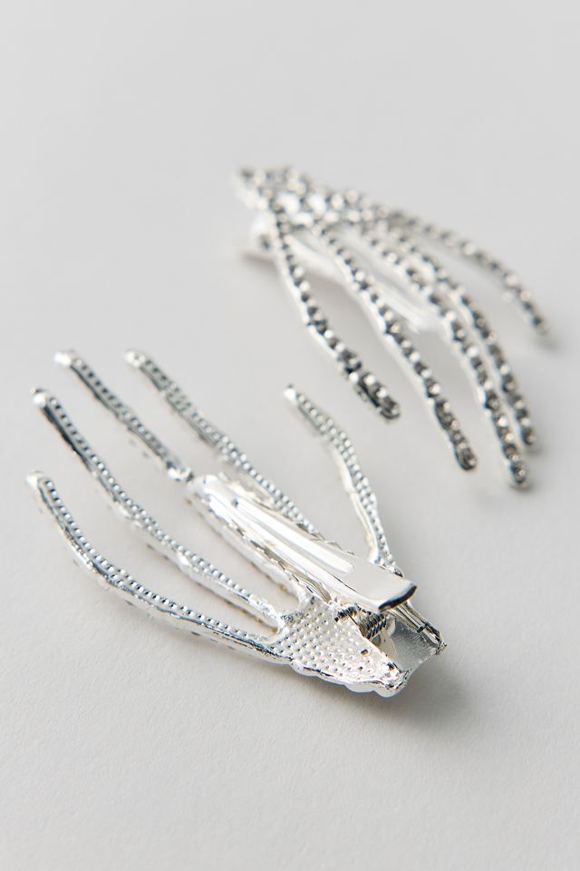 Skeleton Hands Hair Clips Set #1