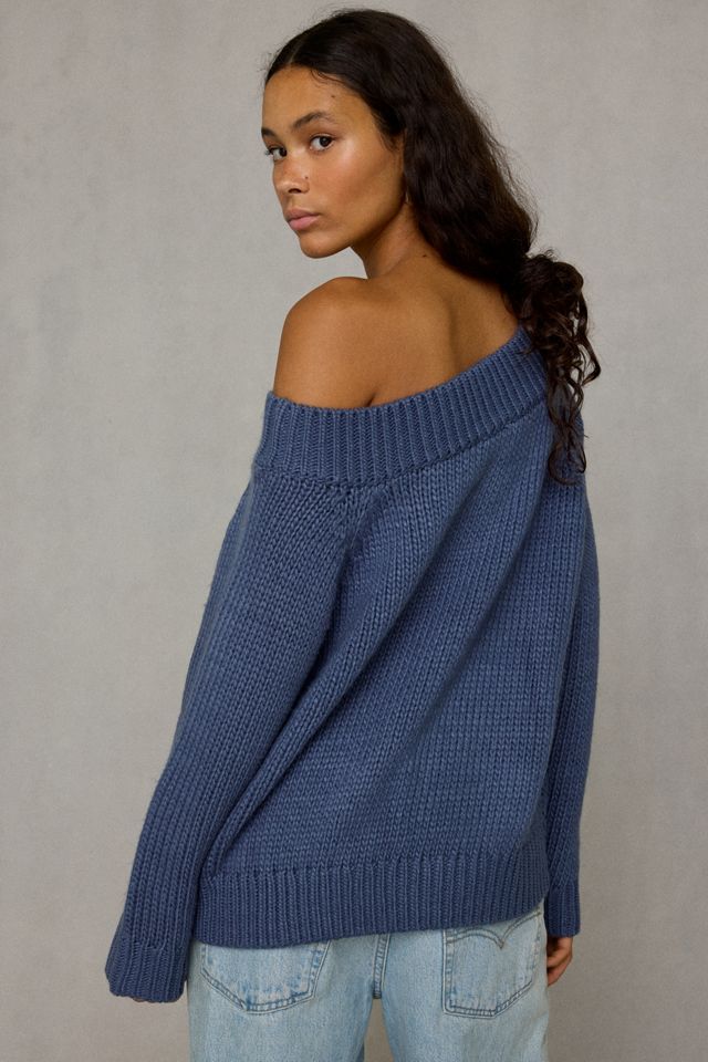 Motel Anasera Oversized Off-The-Shoulder Sweater #3