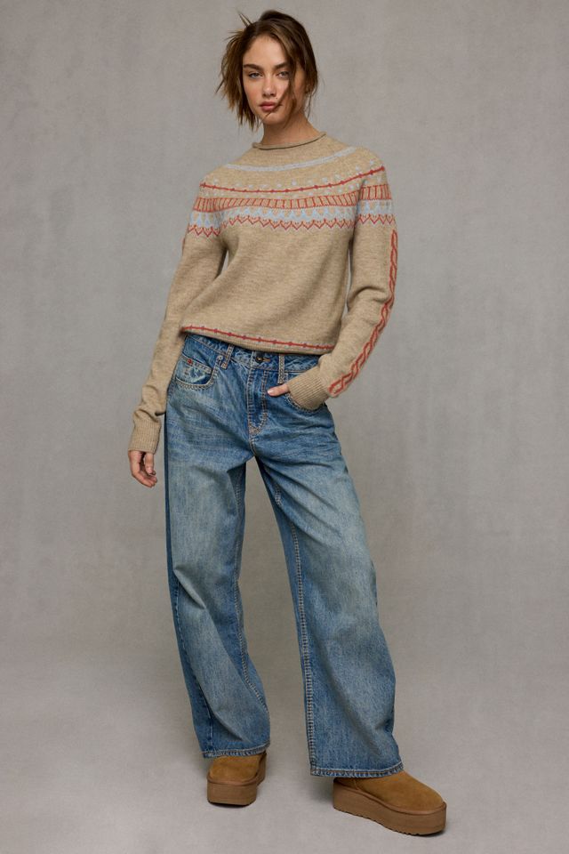 BDG Rylee Fair Isle Rollneck Sweater #1