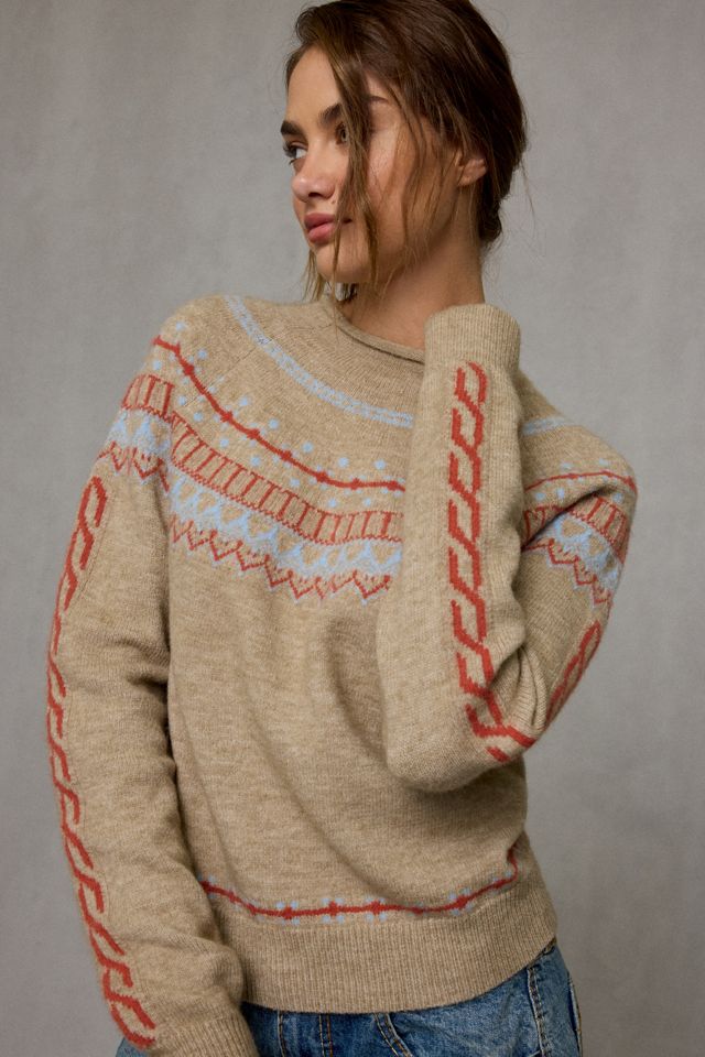 BDG Rylee Fair Isle Rollneck Sweater #2