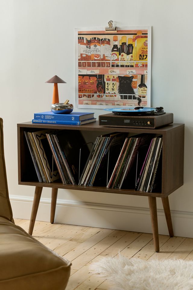 Crosley Liam Record Player Storage Stand #1